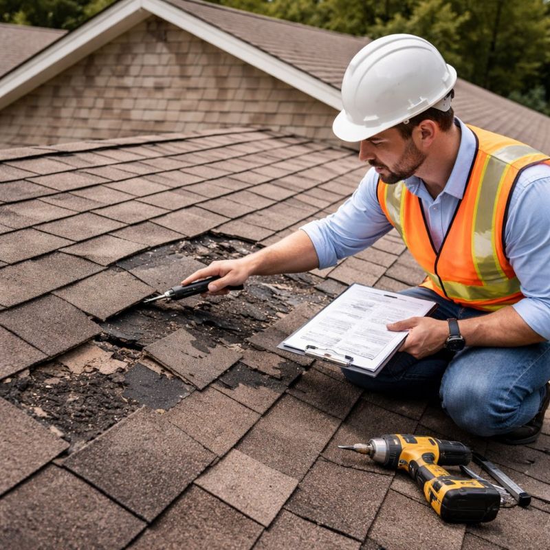 Roof Damage Inspection