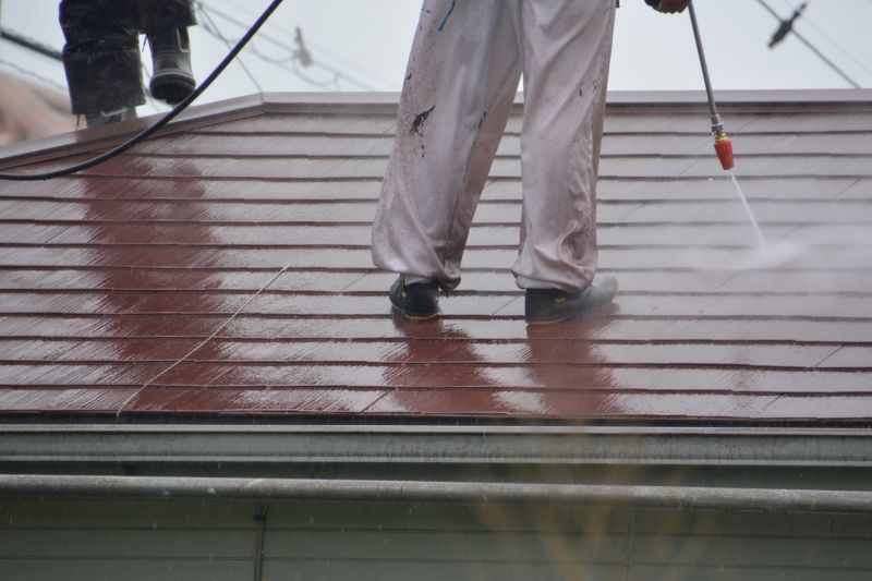 Roofing Contractor at Work